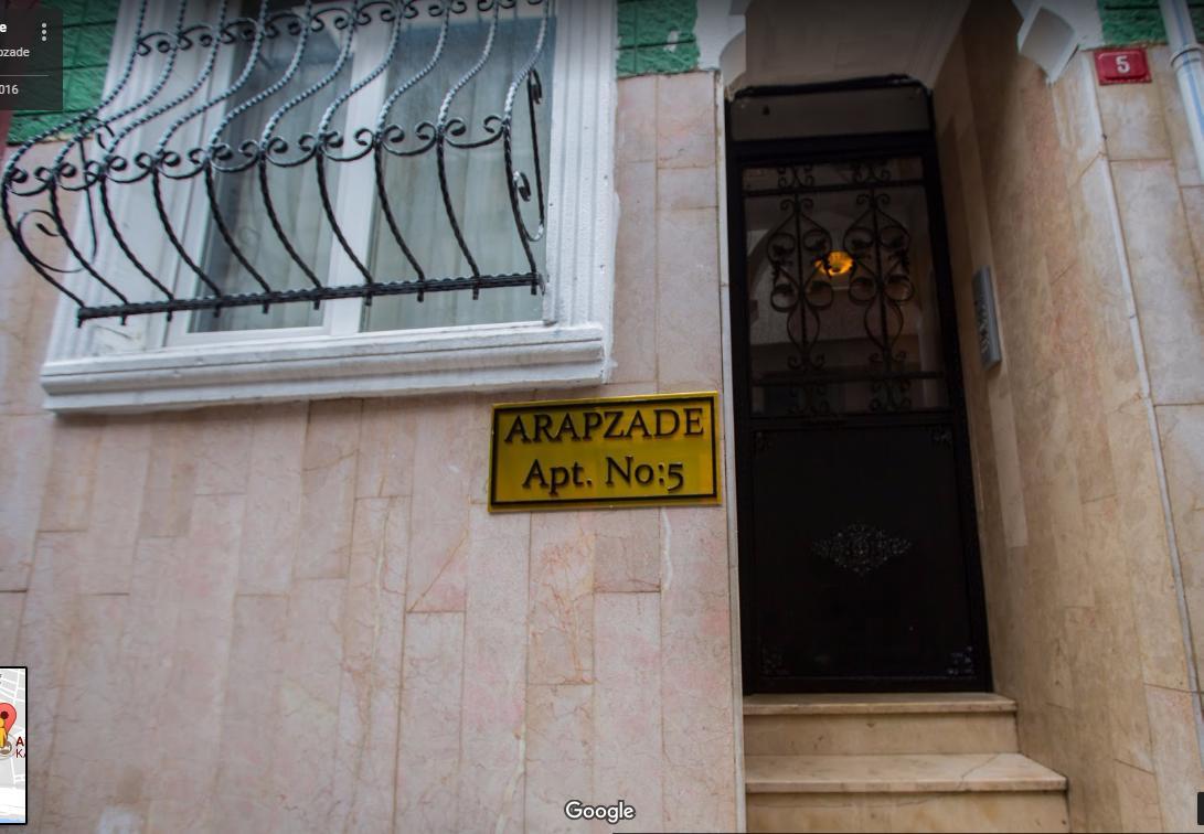 Arapzade Apart Otel Κωνσταντινούπολη Εξωτερικό φωτογραφία